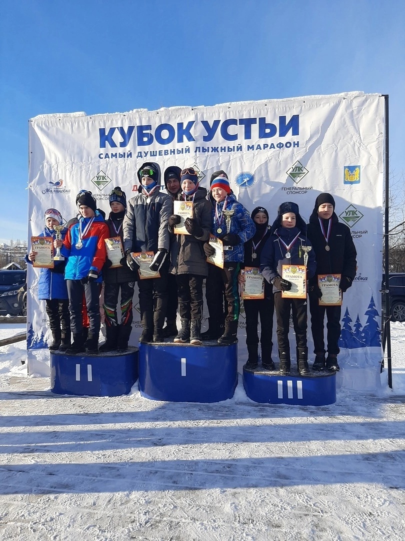 Команда Котласского округа - бронзовый призер регионального этапа всероссийских соревнований по лыжным гонкам на призы газеты «Пионерская правда».