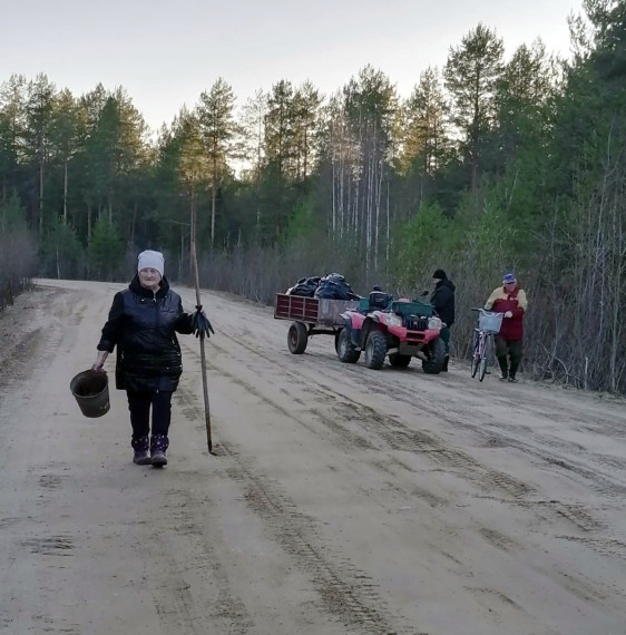  Лес - не помойка, - говорят жители поселка Харитоново и дружно выходят на субботник.