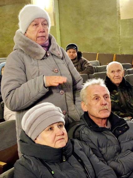 Татьяна Сергеева продолжает встречи  с населением.