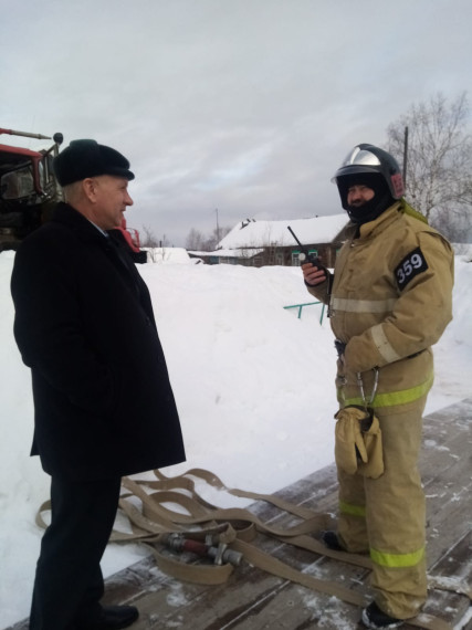 Тренировка по экстренной эвакуации обучающихся и персонала при угрозе пожара в МОУ «Харитоновская СОШ».